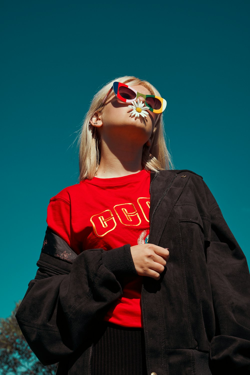 WormBrand underground streetwear model in oversized hoodie